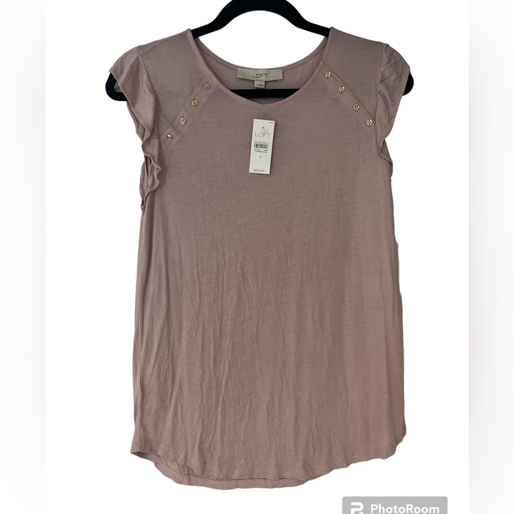 New with tags - small women’s dust pink / blush color shirt
